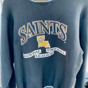 New Orleans Saints Logo Athletic NFL Sweatshirt